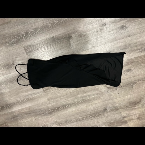 Black midi dress - Picture 4 of 5